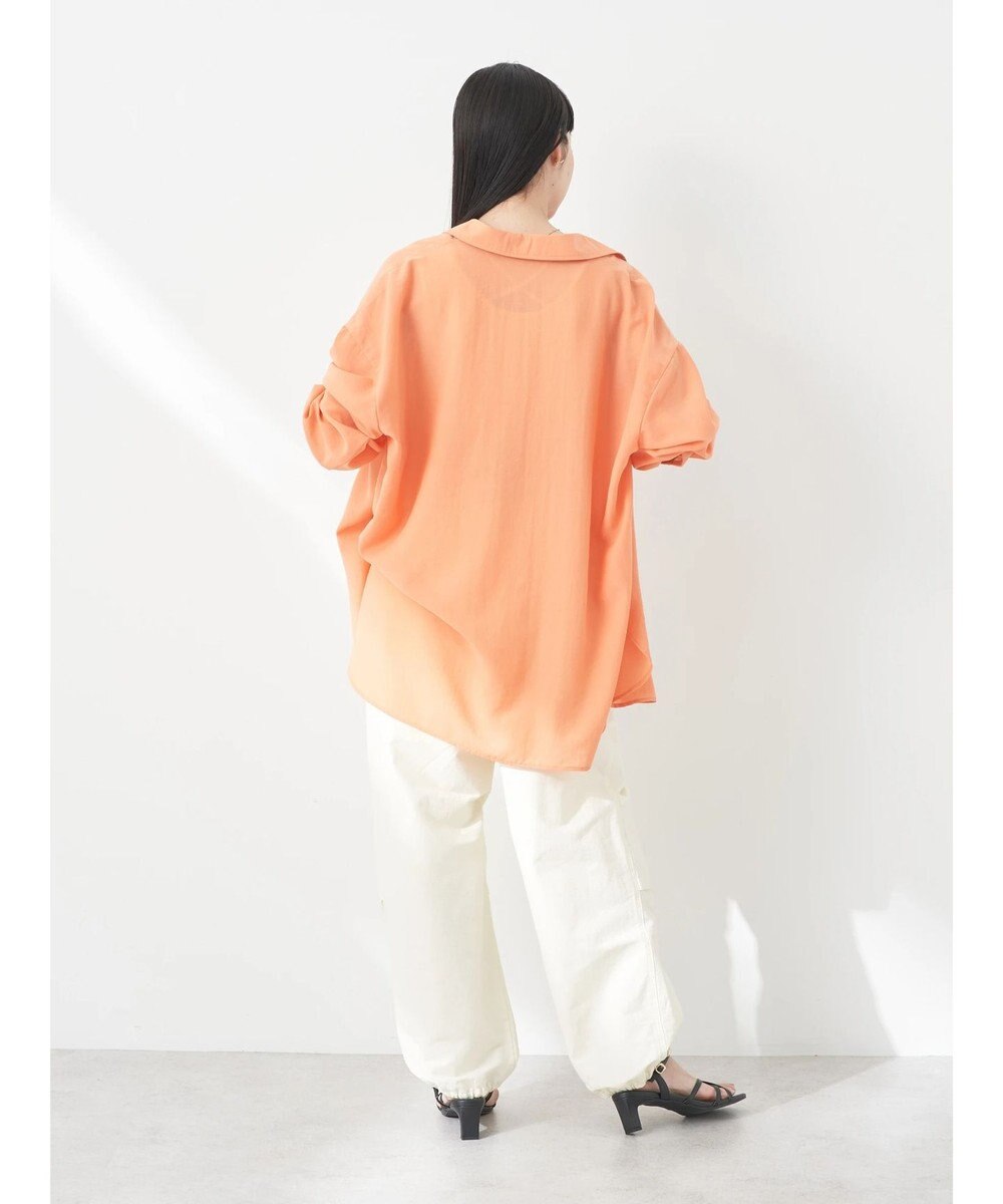 earth music&ecology シアーボーイズライクシャツ 