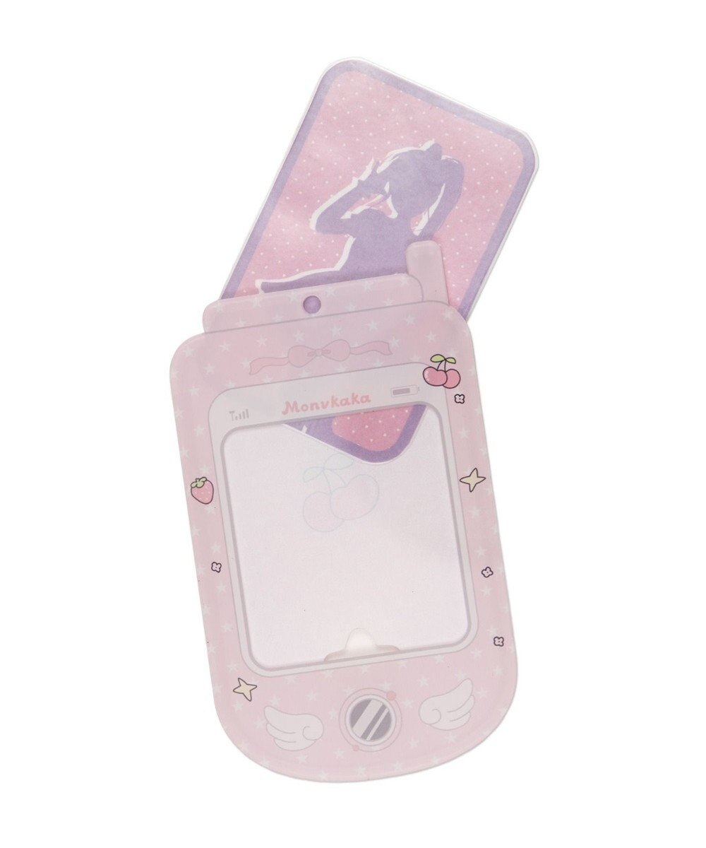 WEGO 【痛バ＆推し活グッズ】えんじぇるガラケーカードホルダーキーホルダー 