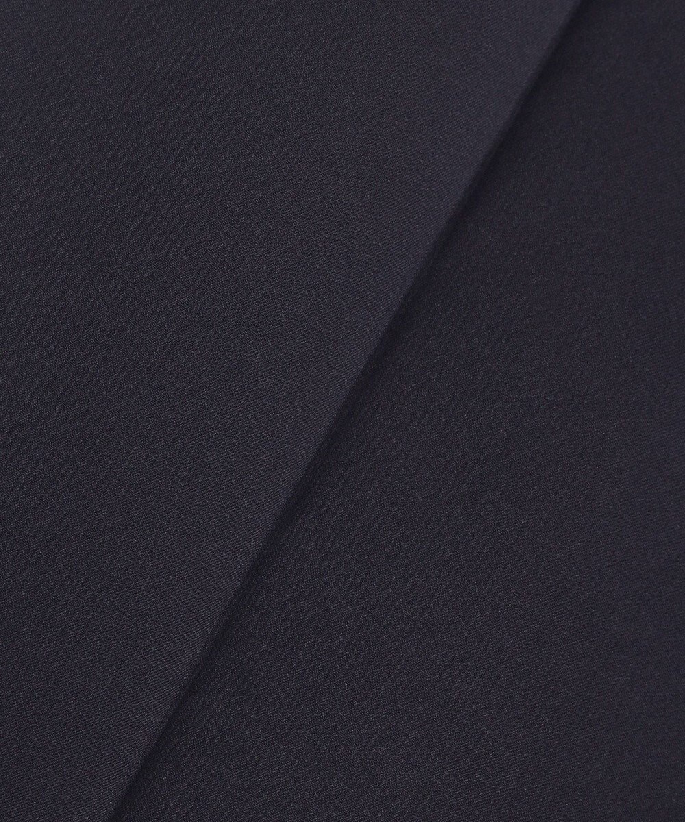 23区 【洗える/セットアップ対応】グロッシーコットンシャンブレー テーパード パンツ 