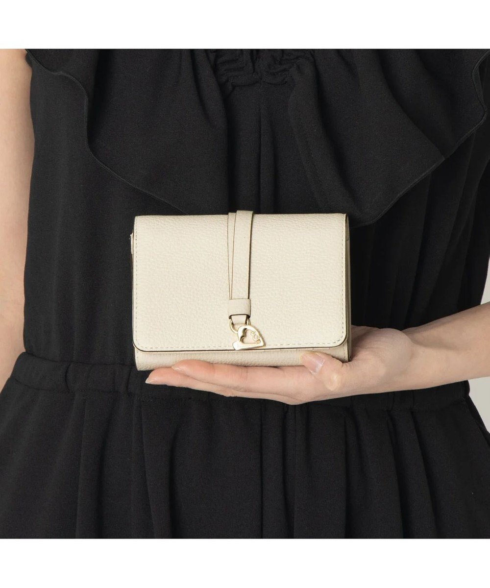 LANVIN en Bleu カルノ 二つ折り中Lファスナー財布 