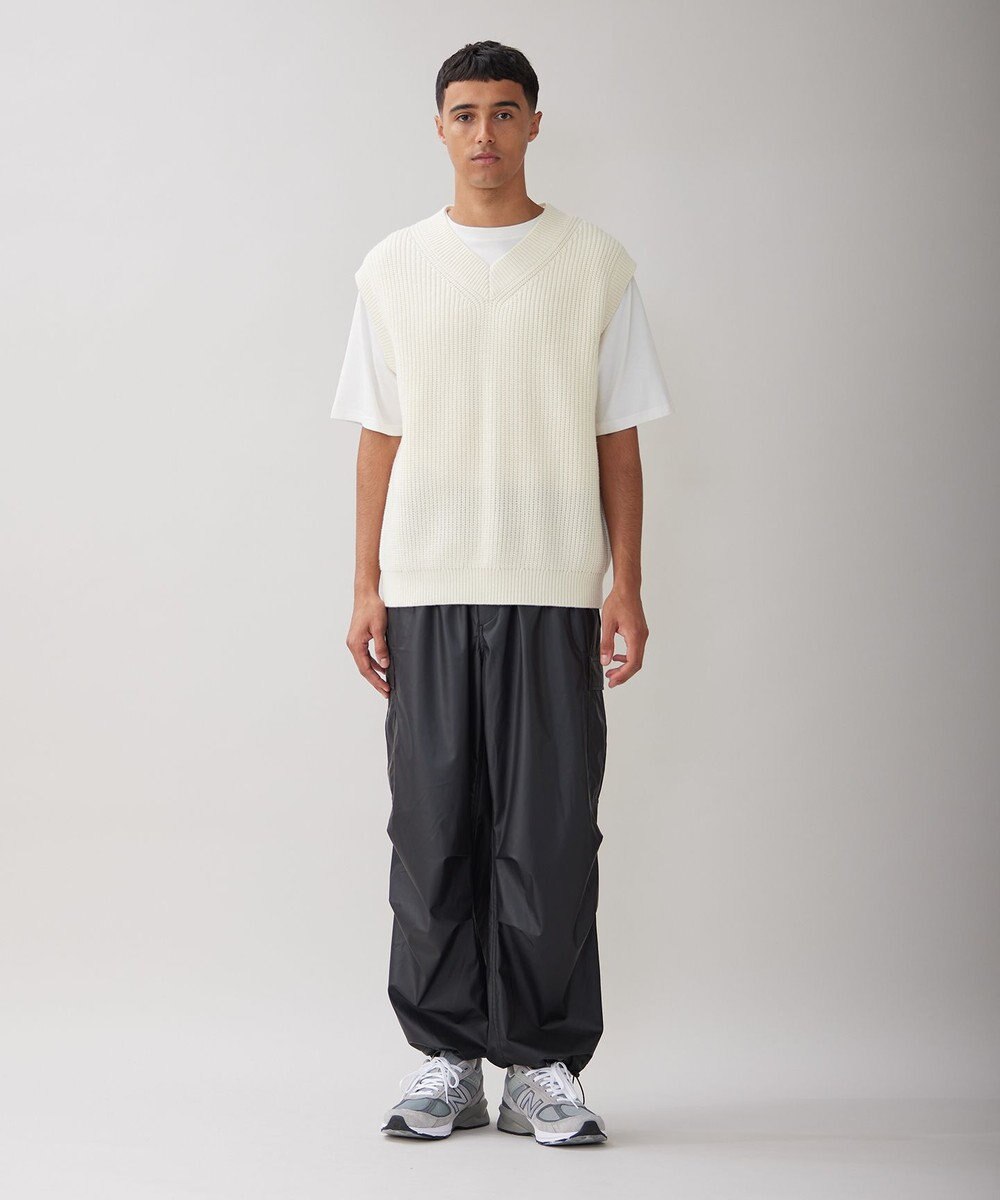 UNFILO MENS 【男女兼用】バルキー ニットベスト 