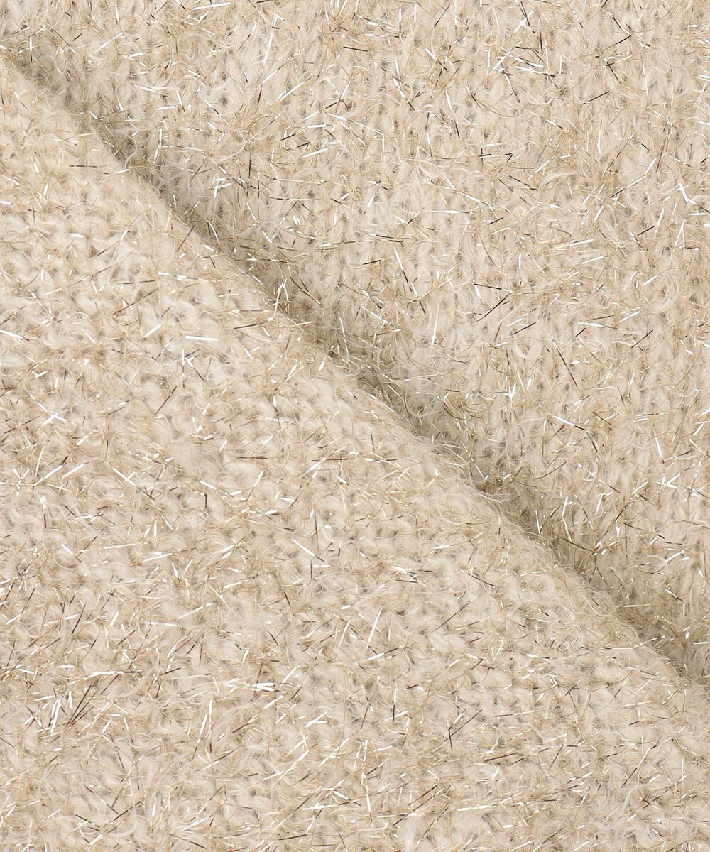 uncrave ラメ シャギー ニット カーディガン（uncrave STANDARD） 