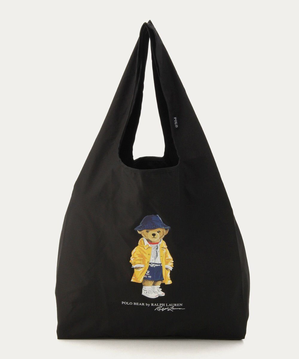MOONBAT POLO RALPH LAUREN(ポロ ラルフローレン) SEASON BEAR ポロベア ポケッタブル レインバッグ 無地 
