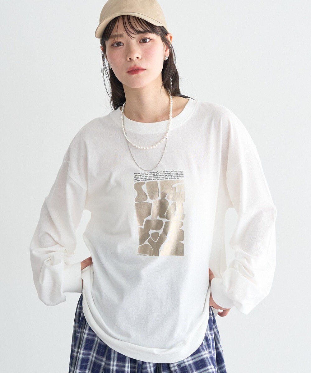 earth music&ecology 【綿100％】アソートグラフィックロンＴ 