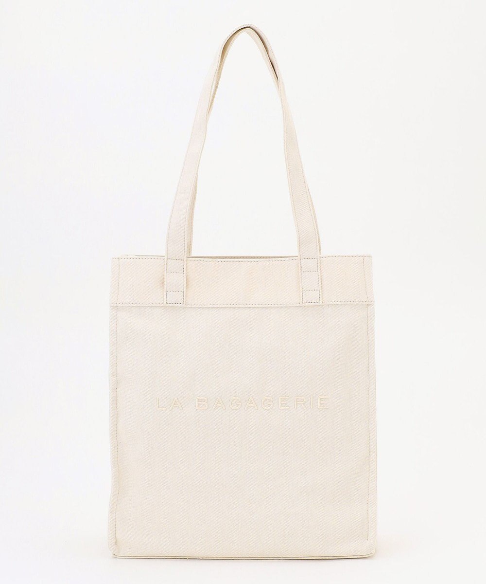 LA BAGAGERIE チャーム付きデニムバッグ Mサイズ 