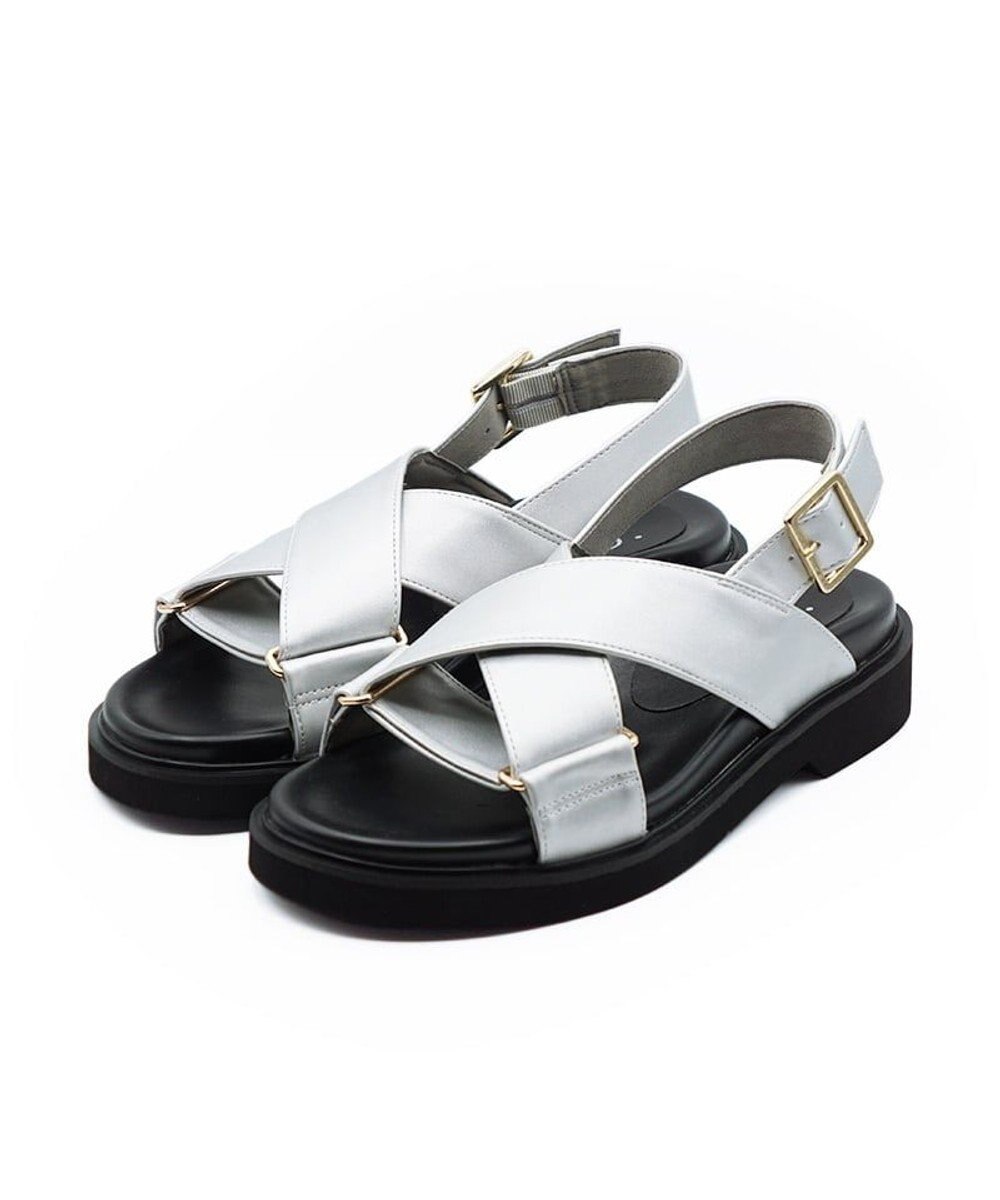 APOM クロスストラップサンダル 