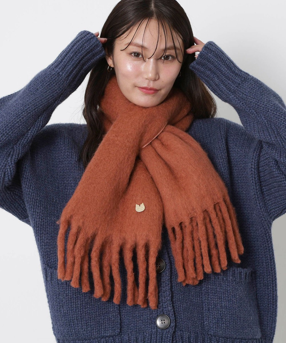 MOONBAT PAUL&JOE ACCESSOIRES(ポール&ジョー) ボリュームマフラー 無地 