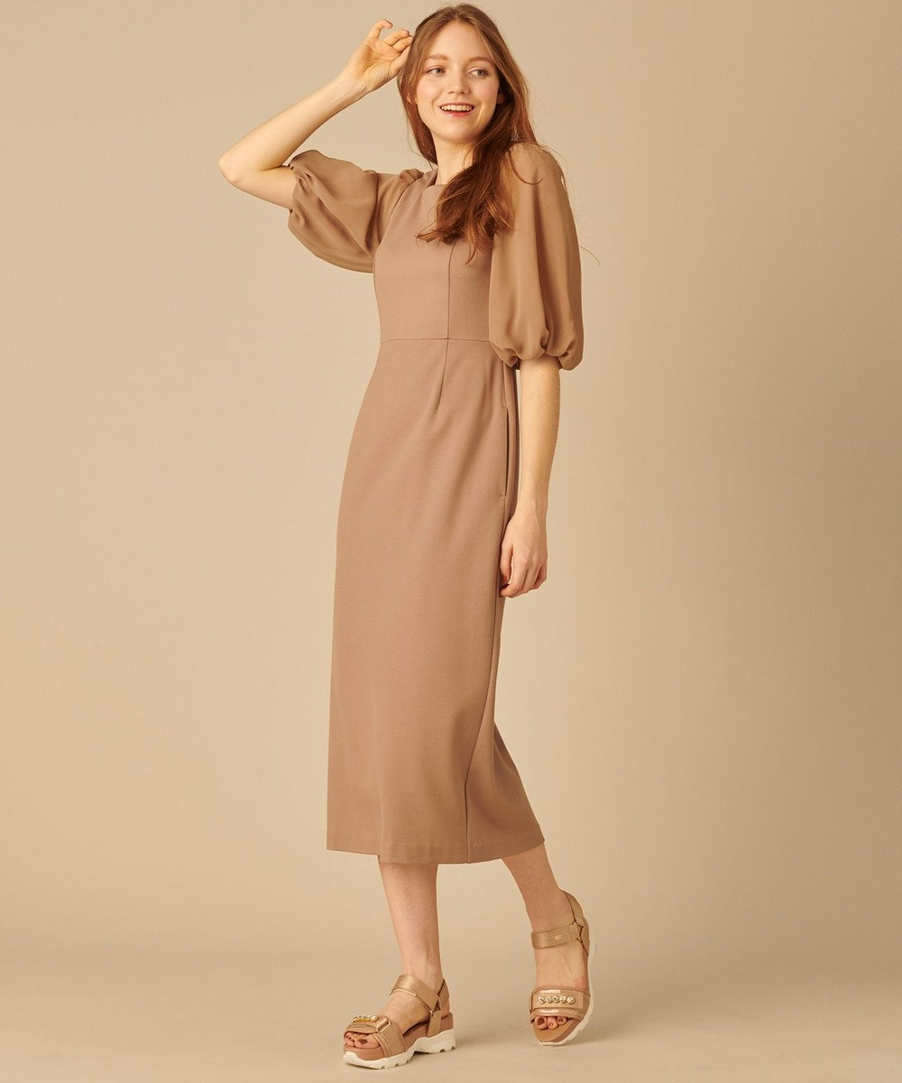 TOCCA LAVENDER】Puff Sleeve Jersey Dress ドレス / TOCCA | ファッション通販  【公式通販】オンワード・クローゼット