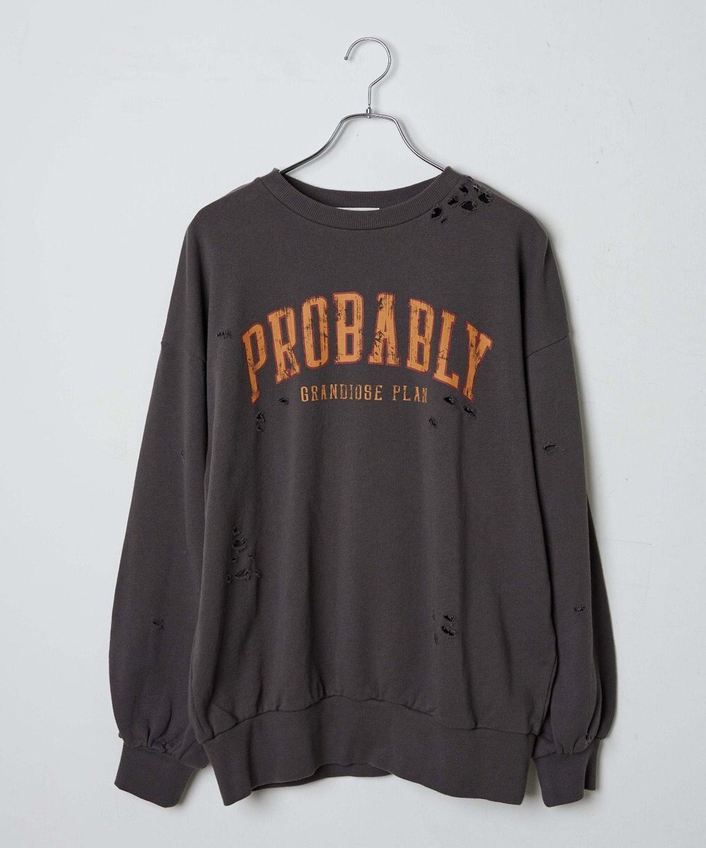 WEGO ダメージスウェット 