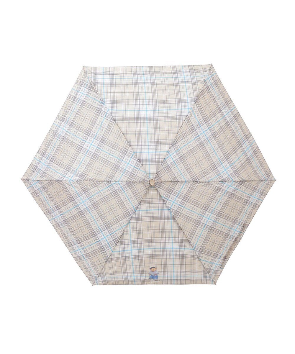 MOONBAT POLO RALPH LAUREN（ポロ ラルフローレン)フレンチベア×チェック 雨傘 折りたたみ傘 