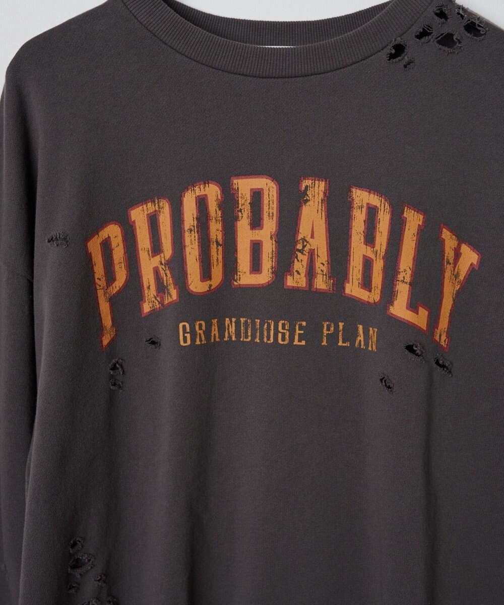 WEGO ダメージスウェット 