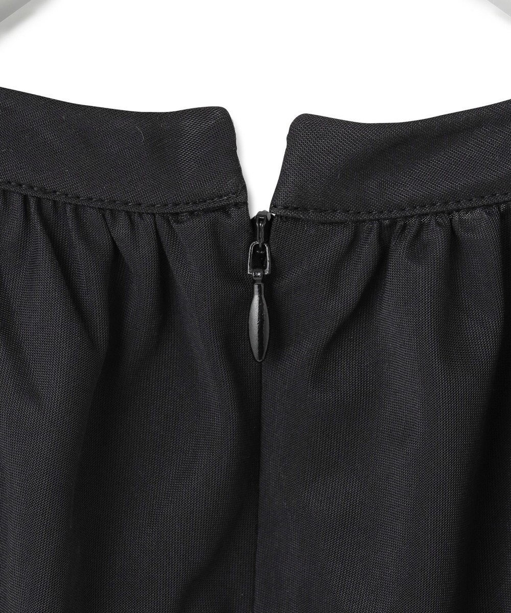 23区 【新色追加/洗える】クリアトリコットジャージー ギャザーデザイン カットソー 