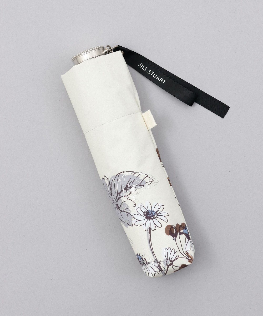 AURORA JILL STUART（ジル スチュアート） ボタニカルプリント晴雨兼用傘（折り畳み・ミニ傘） 