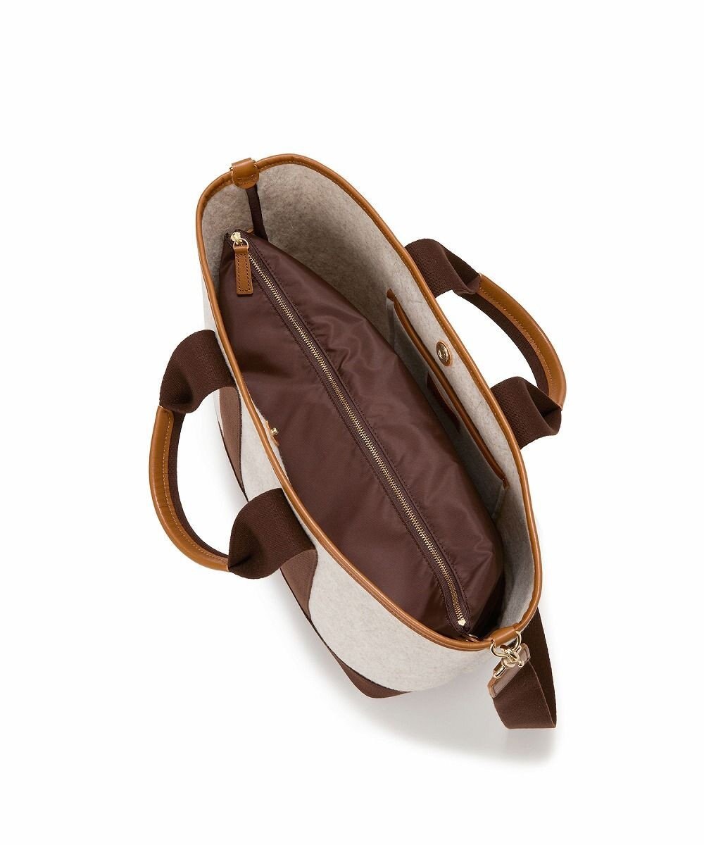 TOPKAPI 【Breath TOPKAPI】イタリアンフェルト ショルダー付 A4 トートバッグ L 