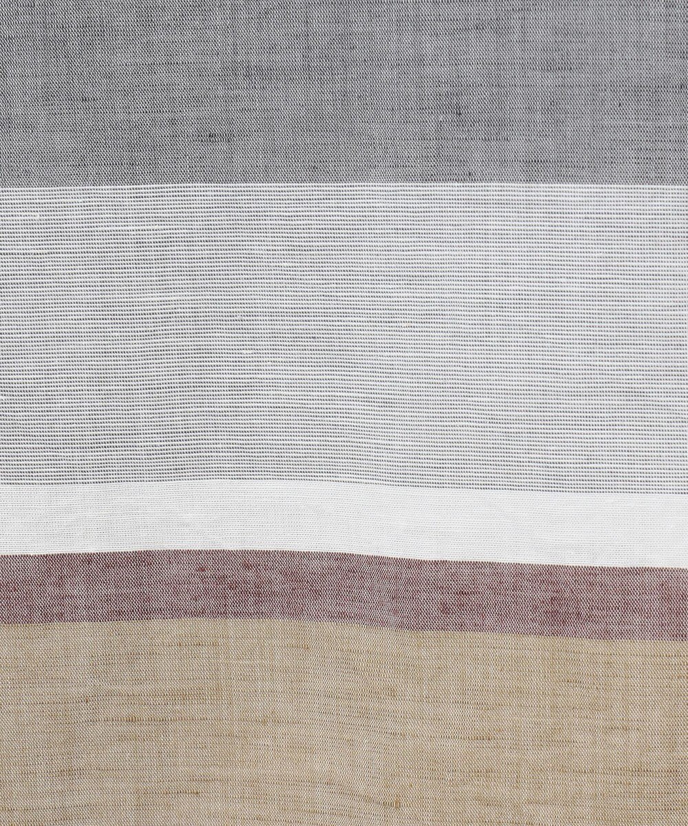 JOSEPH ABBOUD MOUNTAIN 【SPACE】OGビッグボーダー シャツ 