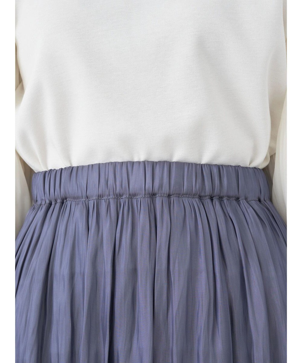 earth music&ecology シャイニーギャザースカート 