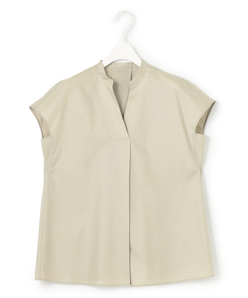 ICB L 【接触冷感・洗える】エステルラミーチンツ プルオーバーブラウス 