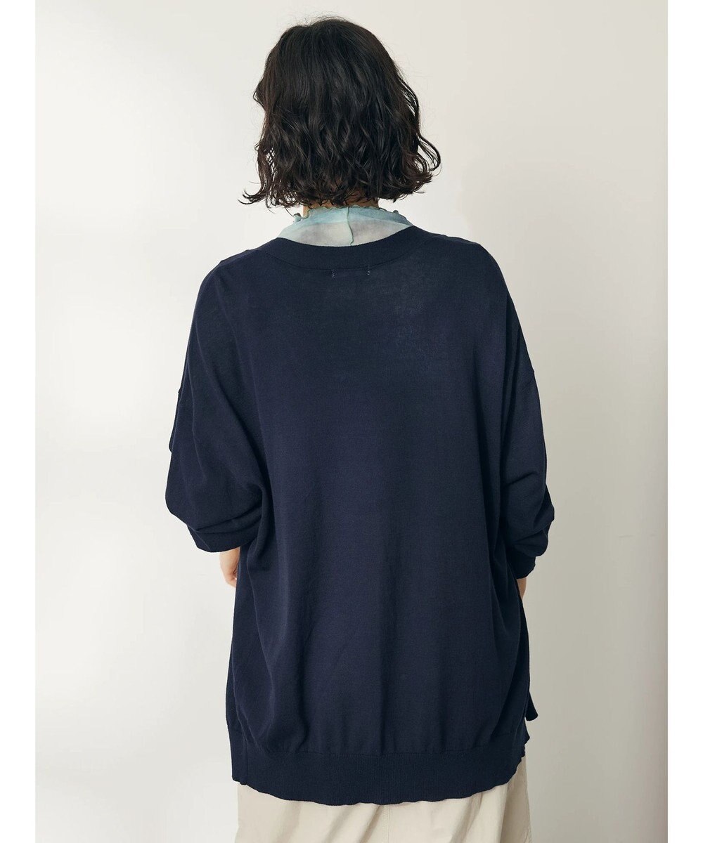 CRAFT STANDARD BOUTIQUE 強撚綿ニットカーディガン 