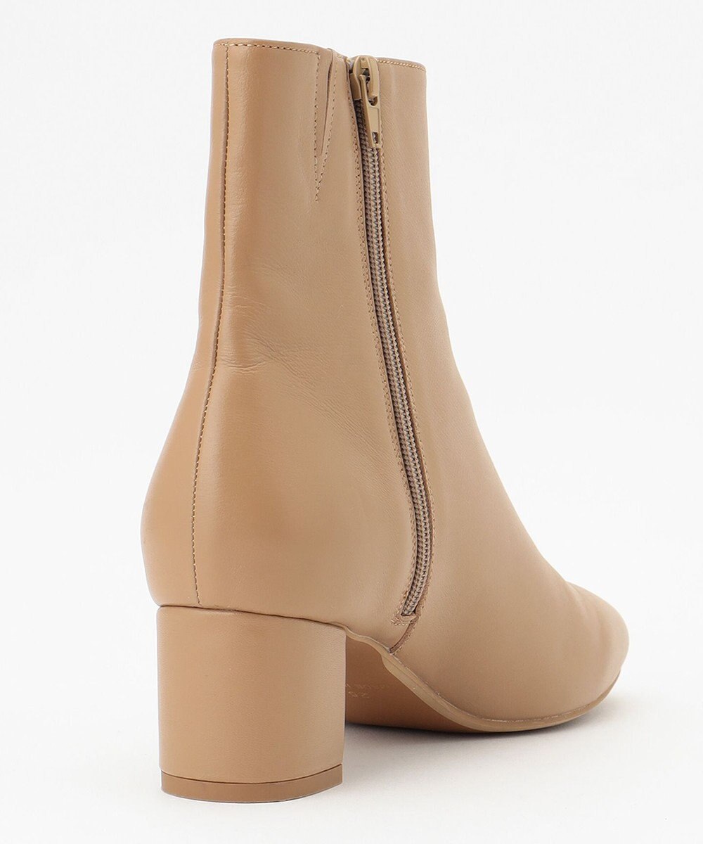 自由区 レザーショートブーツ 