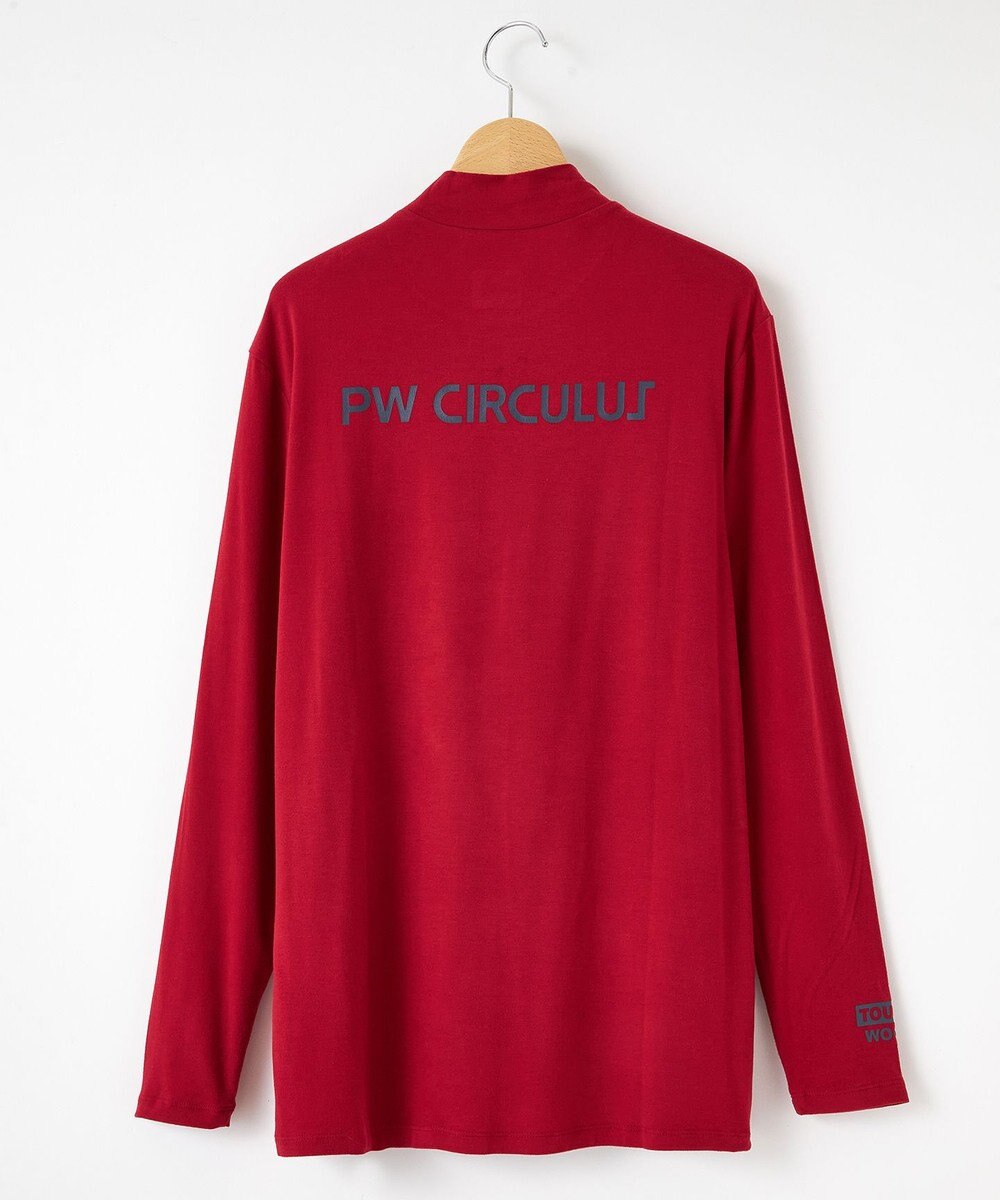 PW CIRCULUS 【MEN】【吸湿発熱】ウォーム モックネック カットソー 