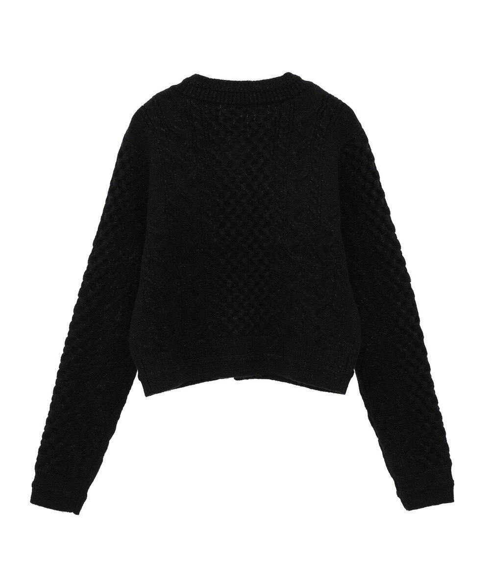 Green Parks ・ｓｗｉｎｇ　ｂｙ　ケーブルニットカーディガン 