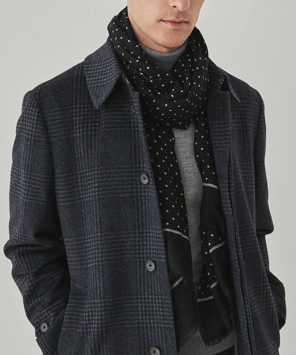 GOTAIRIKU アンゴラビーバー ステンカラーコート 