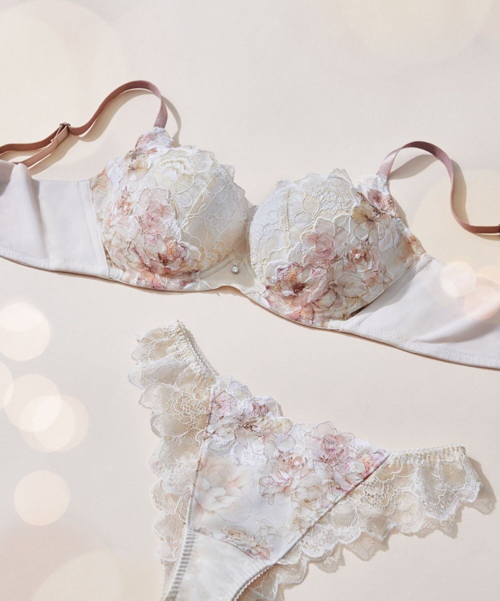 WACOAL 【ハグするブラ】 ブラジャー 体温を感知してカラダになじむ ハグシート 谷間メイク 脇高設計 ペアショーツあり ブラ レディース BRB488 /ワコール 