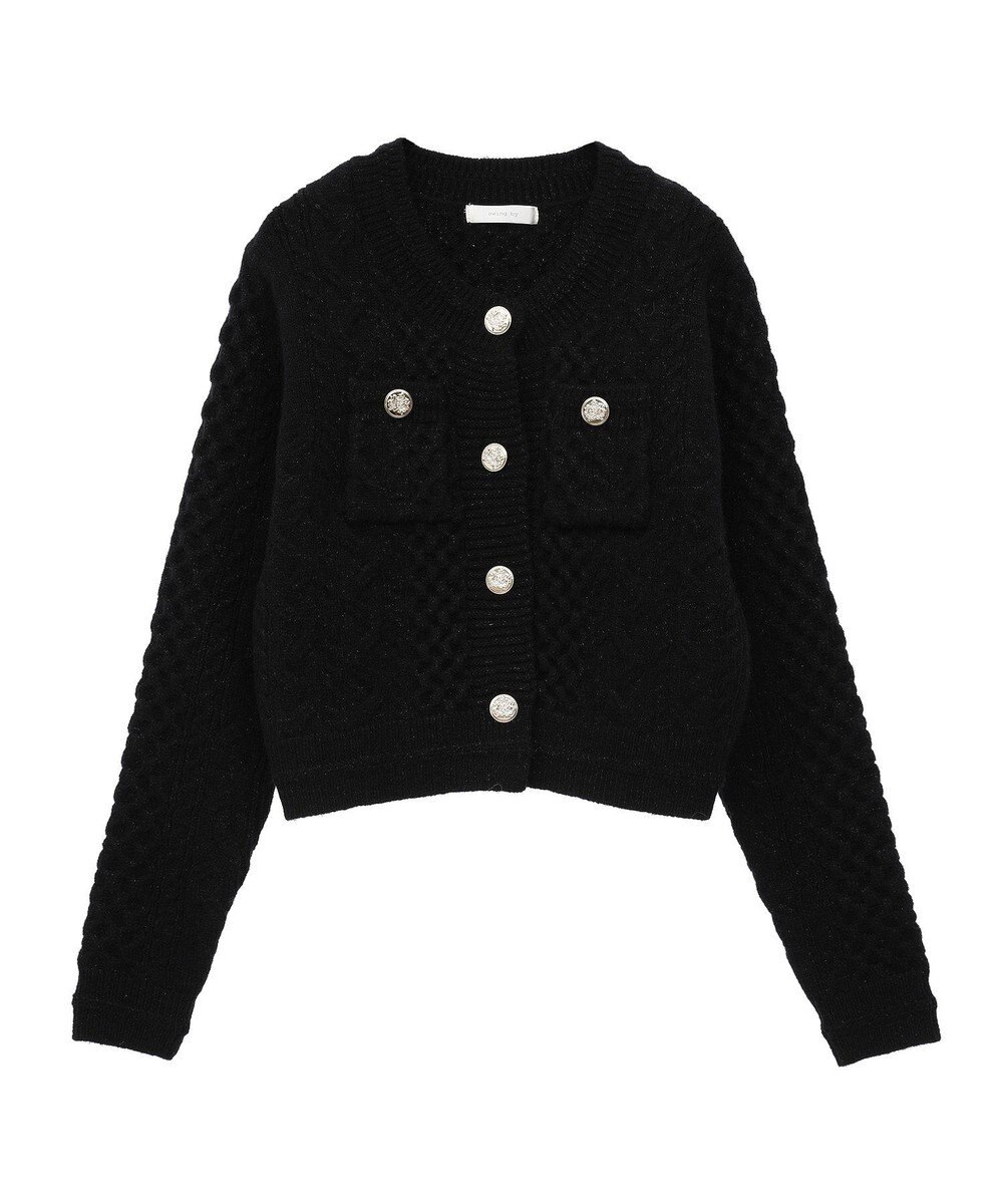 Green Parks ・ｓｗｉｎｇ　ｂｙ　ケーブルニットカーディガン 