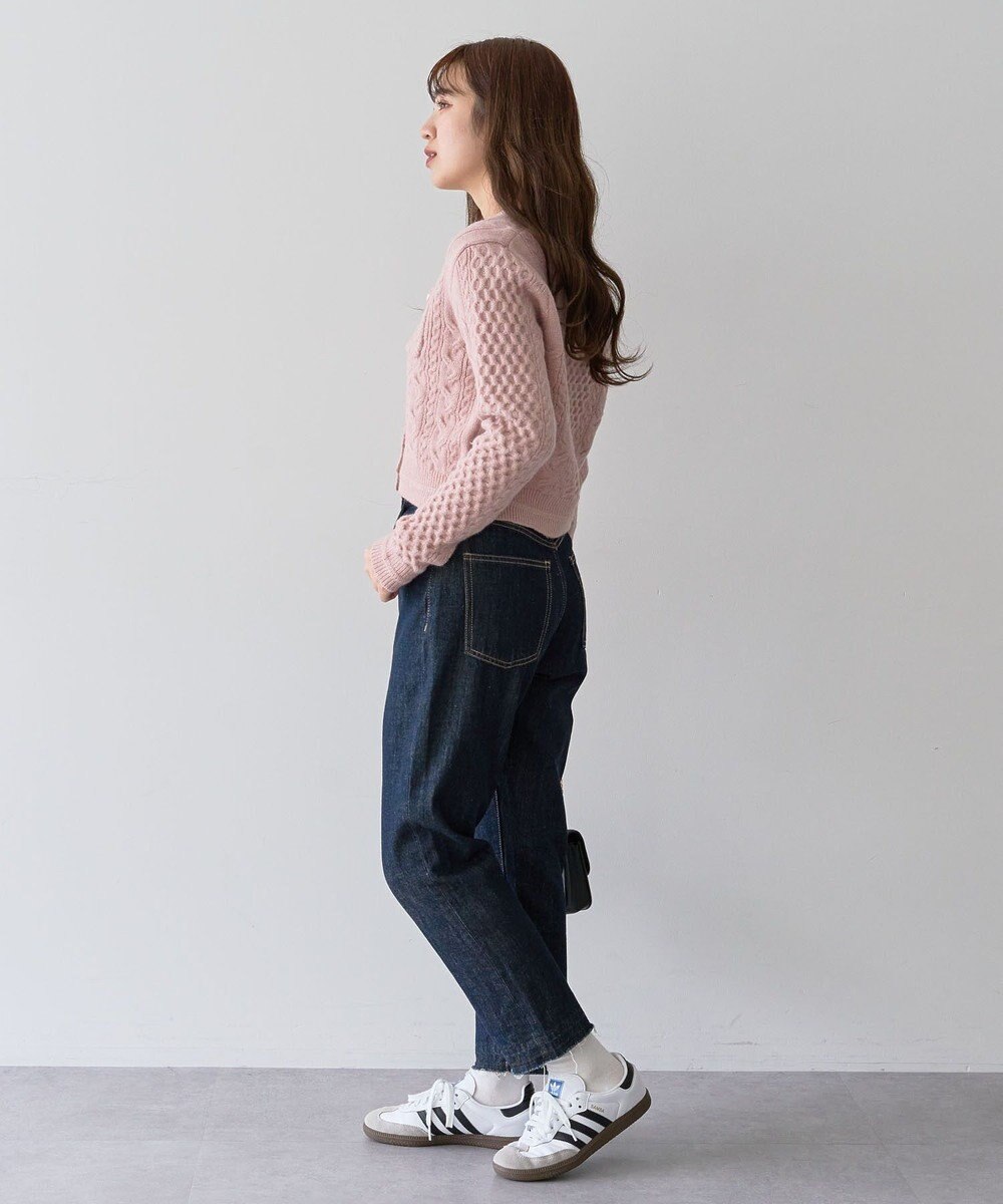 Green Parks ・ｓｗｉｎｇ　ｂｙ　ケーブルニットカーディガン 