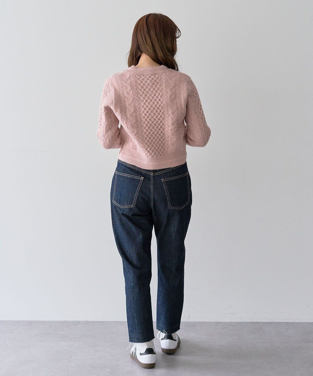 Green Parks ・ｓｗｉｎｇ　ｂｙ　ケーブルニットカーディガン 