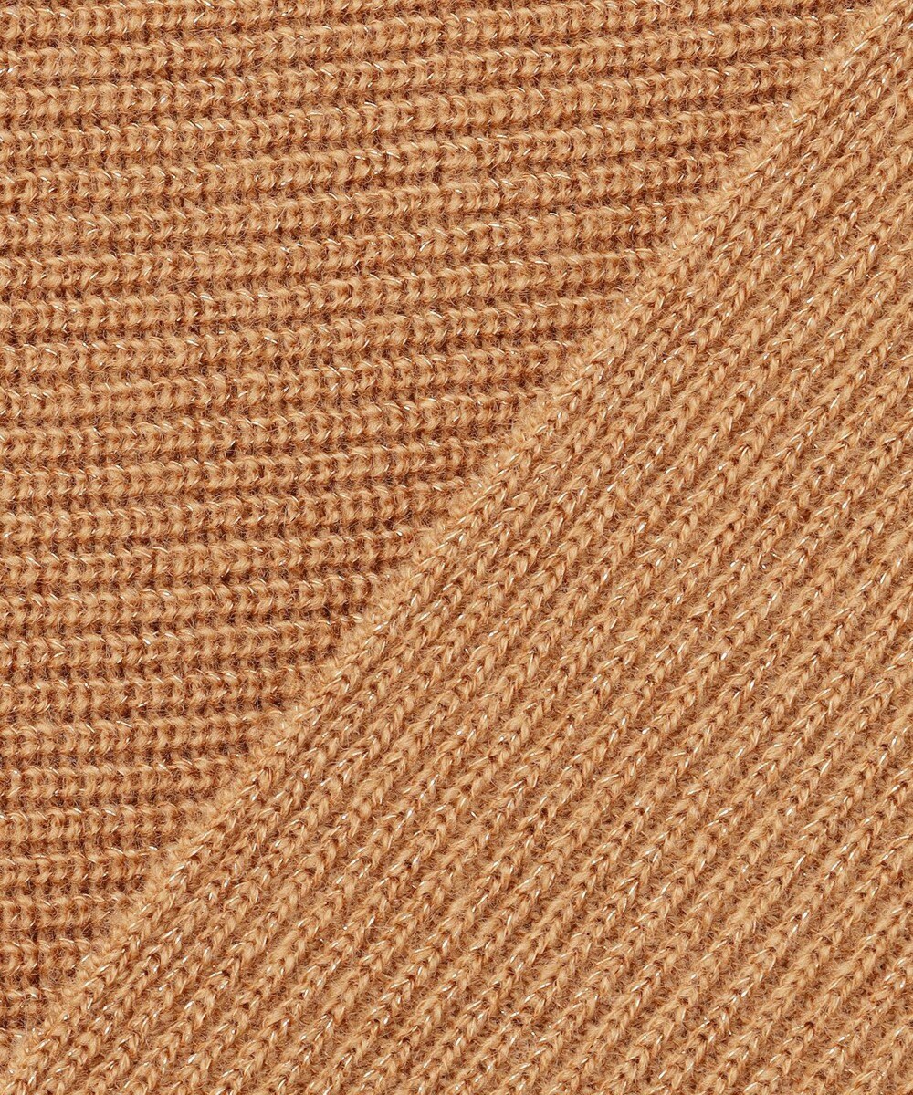 23区 【洗える】ウールカシミヤラメ ドルマンスリーブ ニット 