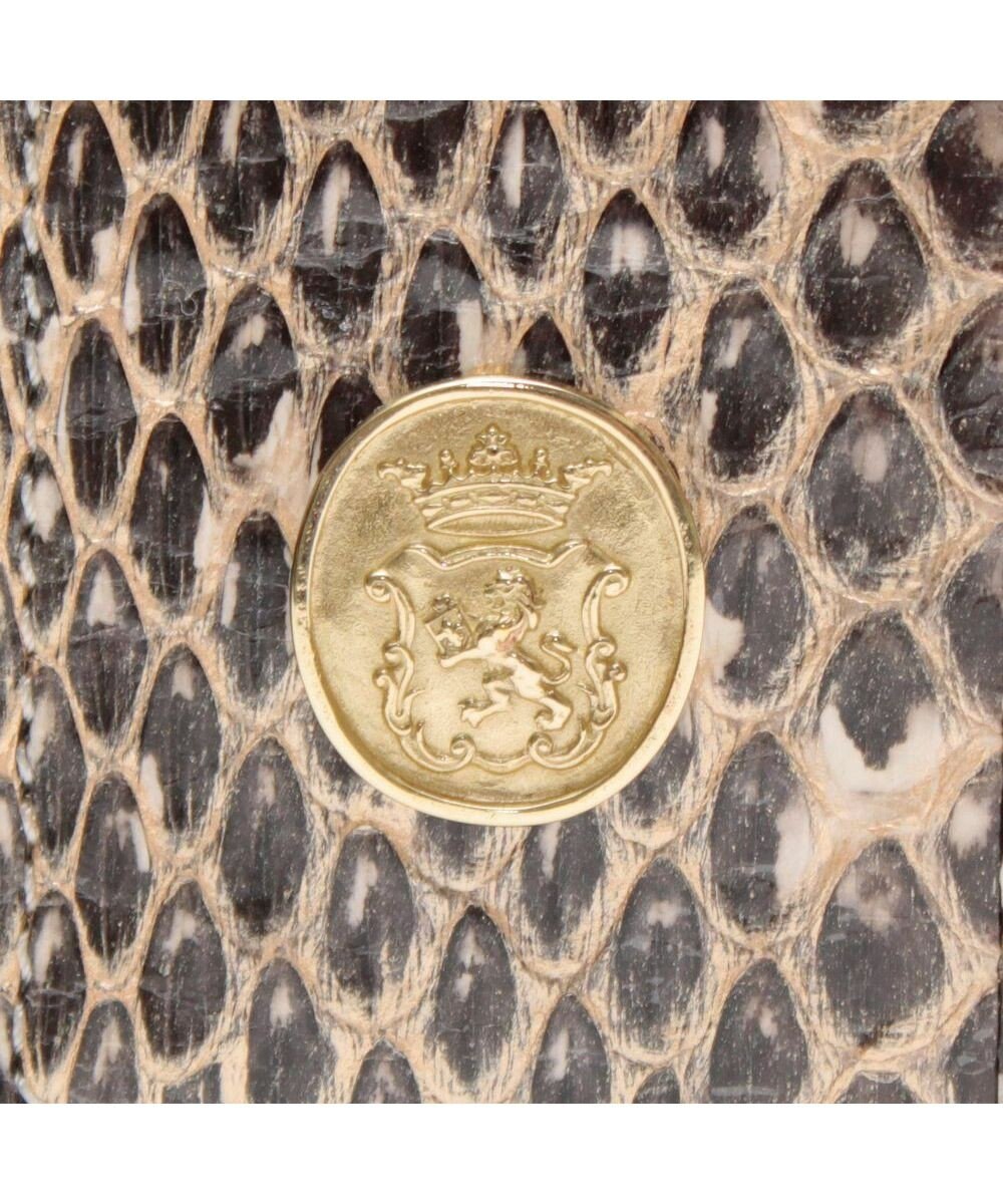 A.D.M.J. 【スネークレザー】ラウンドウォレット 