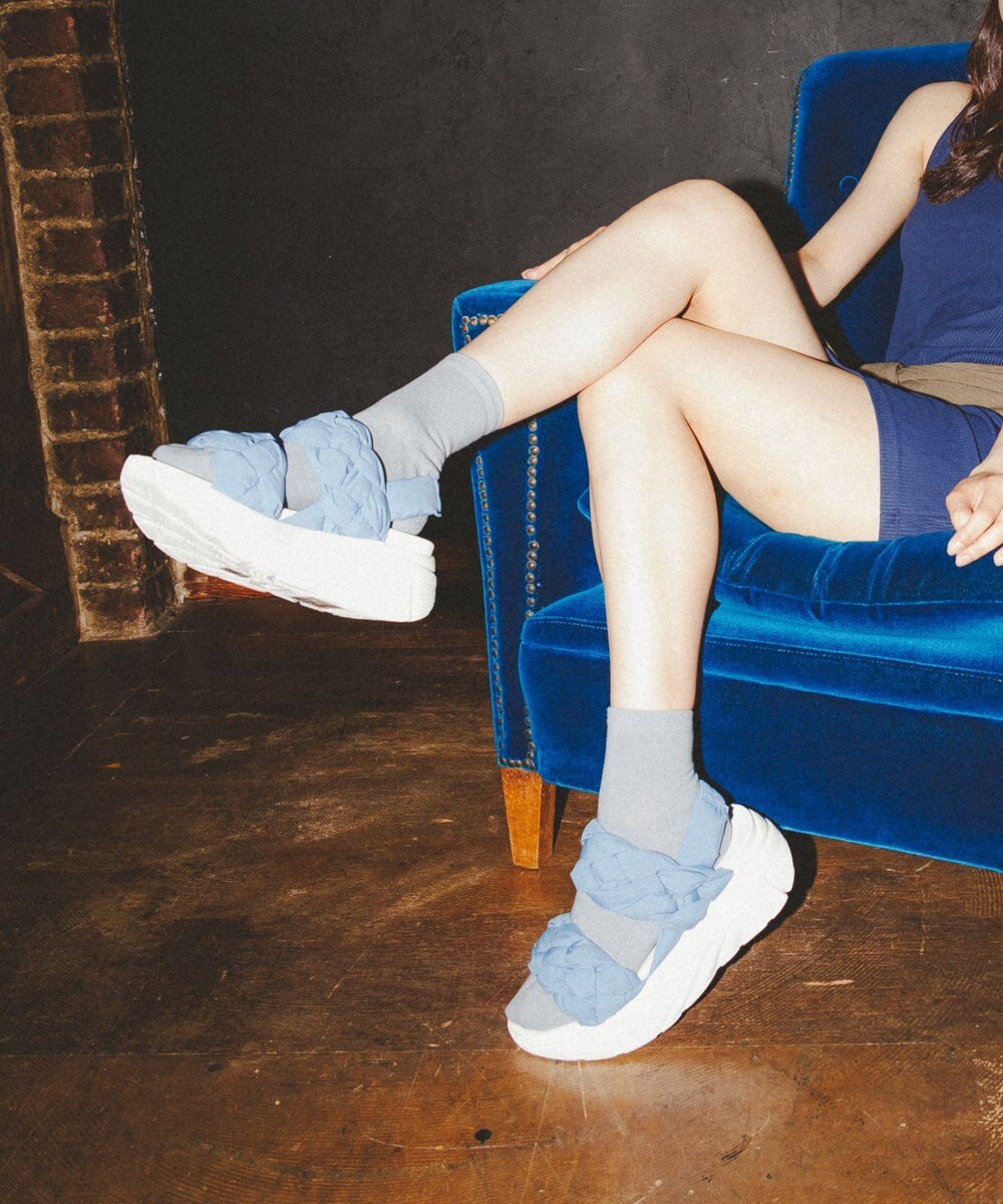 STEVE MADDEN HORIZON 5 編み込みスポーツサンダル 