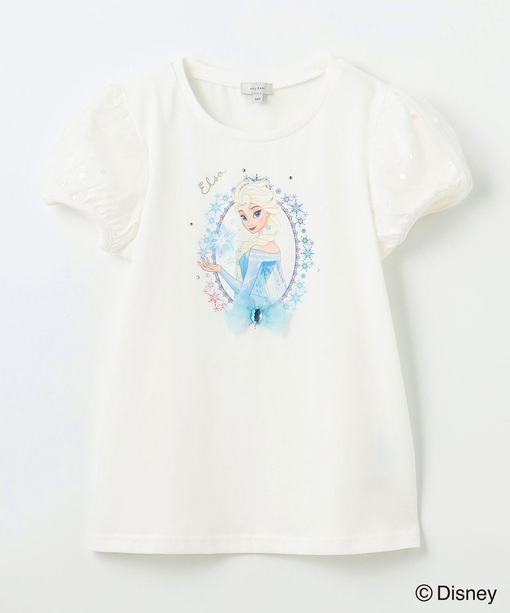 ANY KIDS 【ディズニープリンセス/フローズン】アート プリント Tシャツ 