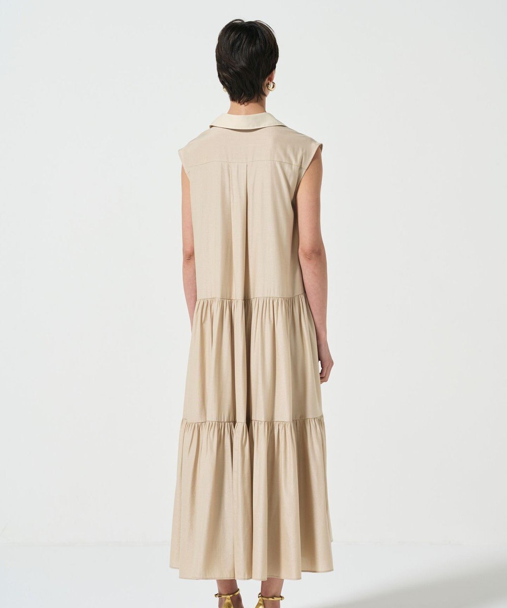 GRACE CONTINENTAL ティアードコンビシャツワンピース 