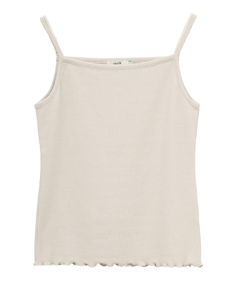 earth music&ecology パールストラップキャミソール 