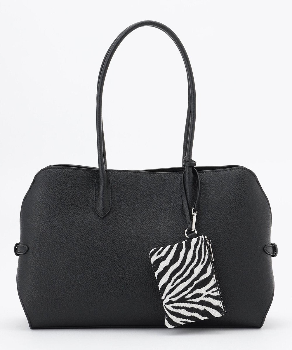 ICB 【先行予約・A4サイズ収納可】ラウンドボストントート 