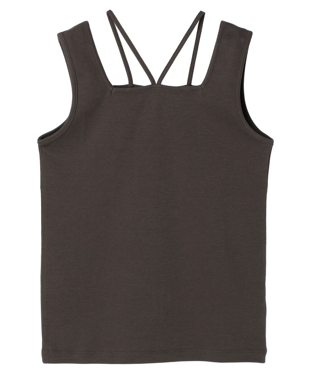 CRAFT STANDARD BOUTIQUE 前後2WAYスクエアデザインタンクトップ 