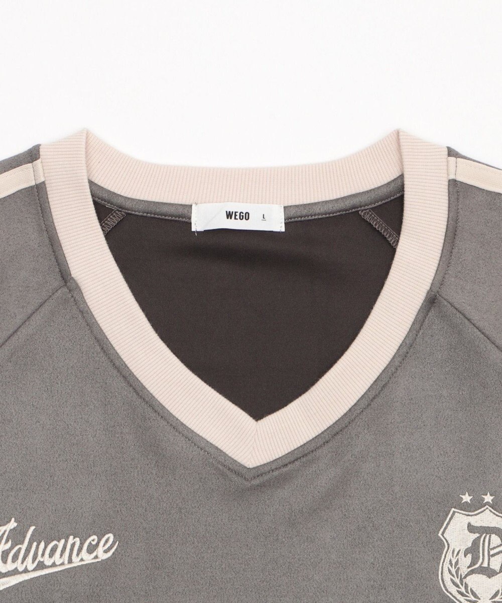 WEGO 【ユニセックス着用ITEM/MLサイズ展開】フェイクスウェードゲームT（SS） 