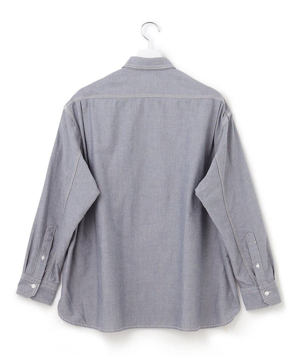 J.PRESS YORK STREET 【UNISEX】シャンブレーワークシャツ 