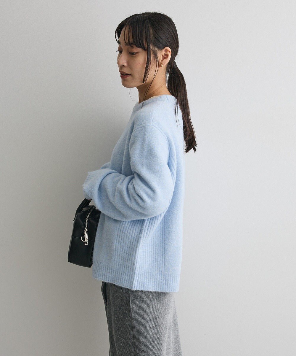 CRAFT STANDARD BOUTIQUE 起毛クルーネックニットプルオーバー 