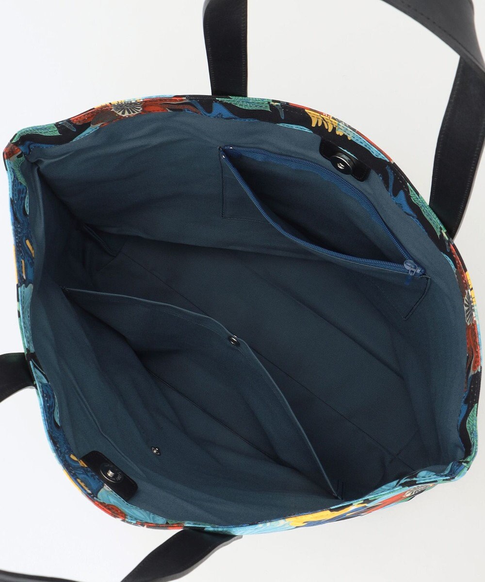 YUSHI R.C- TOTEBAG　ボタニカル柄　トートバッグ 