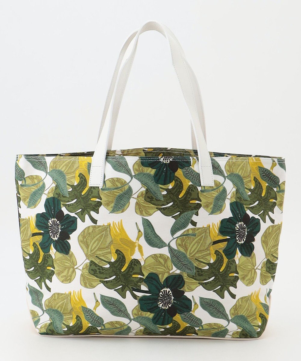 YUSHI R.C- TOTEBAG　ボタニカル柄　トートバッグ 
