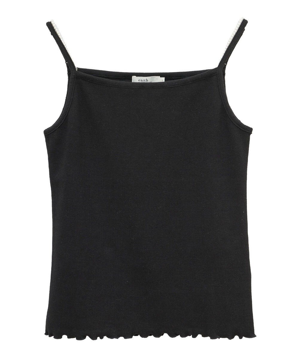 earth music&ecology パールストラップキャミソール 