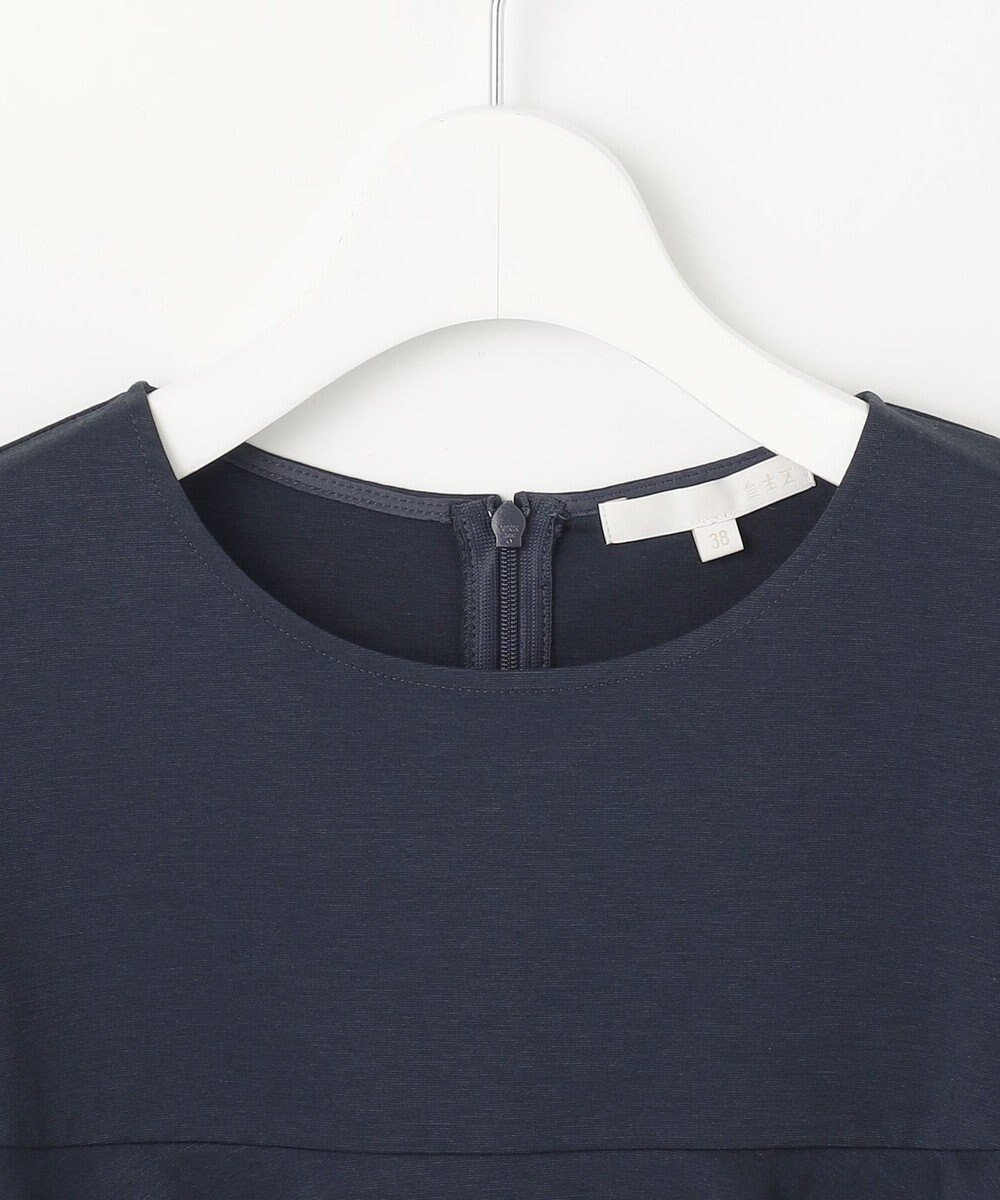 自由区 S 【接触冷感・UVカット・吸水速乾・抗菌防臭・洗える】ハイツイストポンチフレアディティール カットソー 