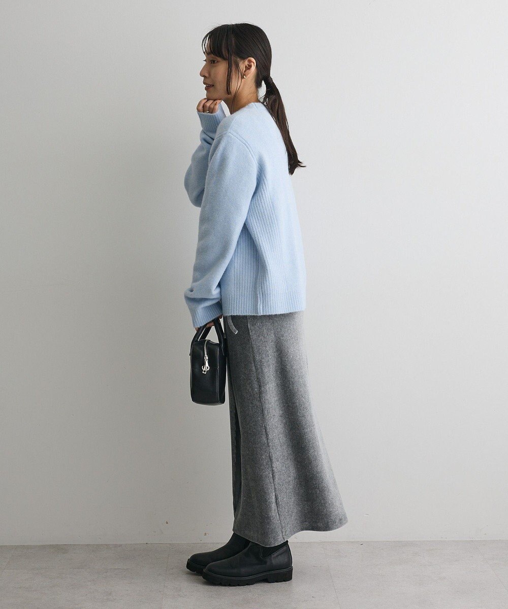 CRAFT STANDARD BOUTIQUE 起毛クルーネックニットプルオーバー 