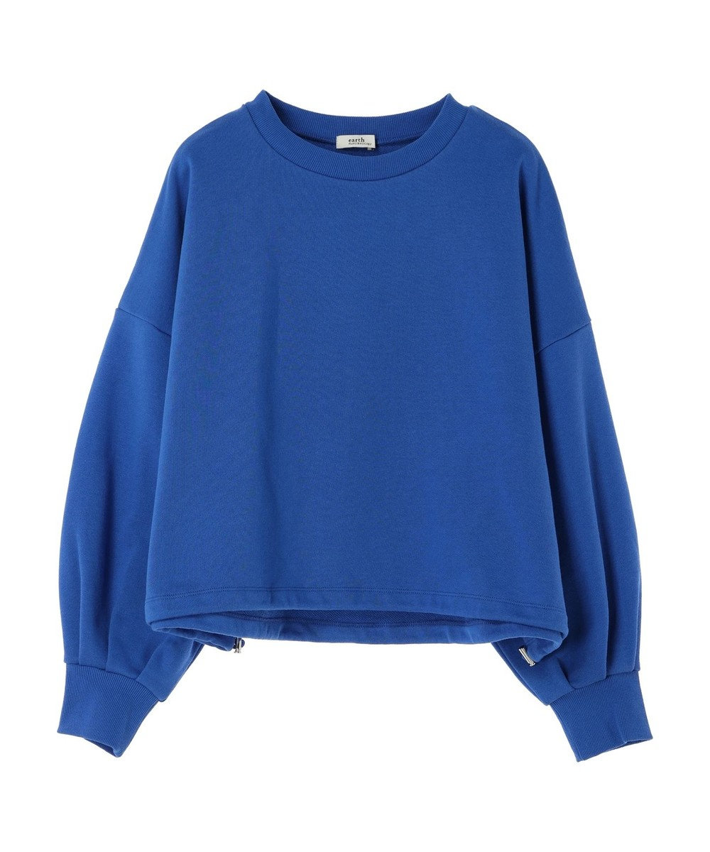 earth music&ecology 裏毛ドロストプルオーバー 