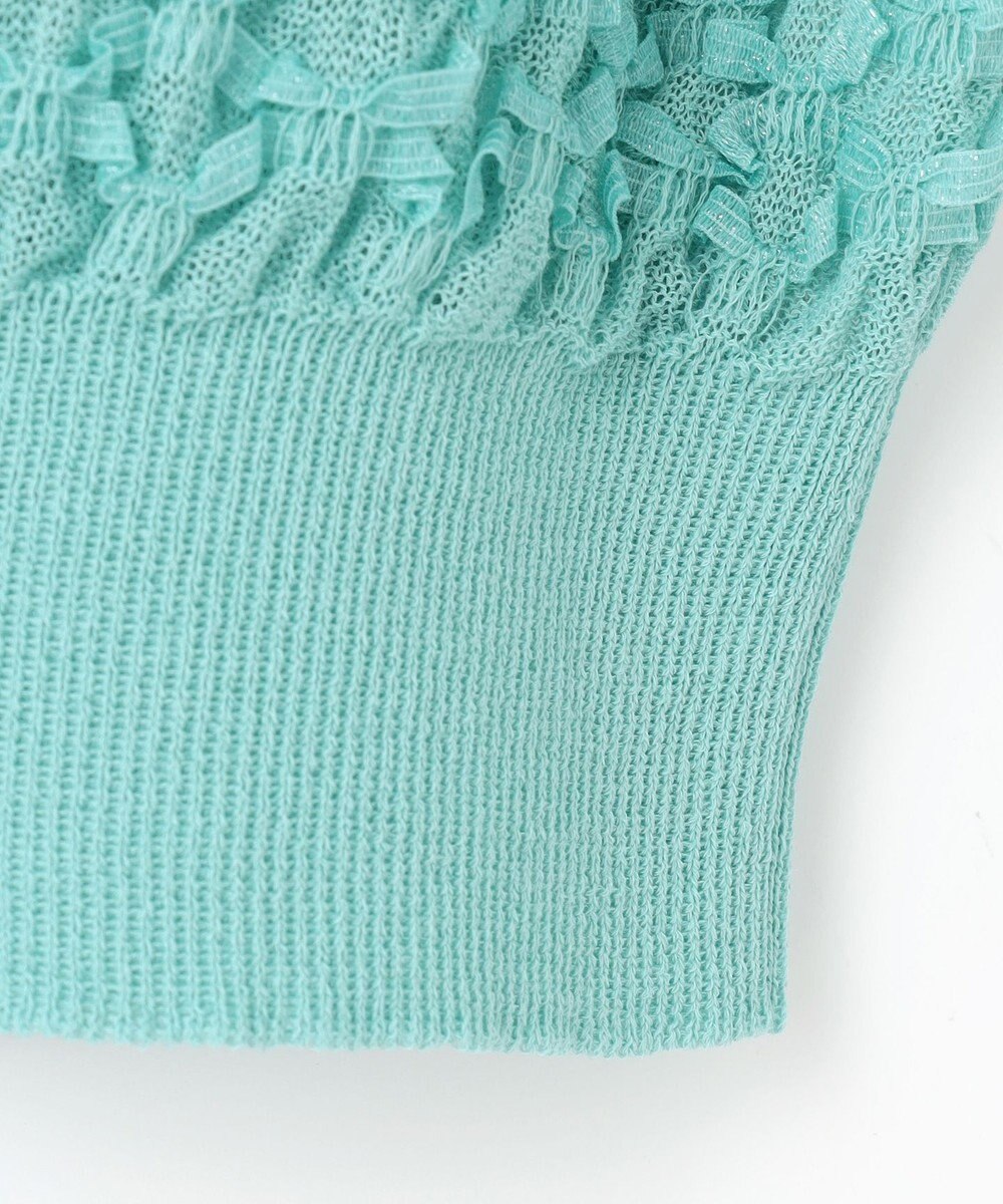 自由区 【カトリエムブーケ】Ruban tisse リボンフォルムプルオーバー 