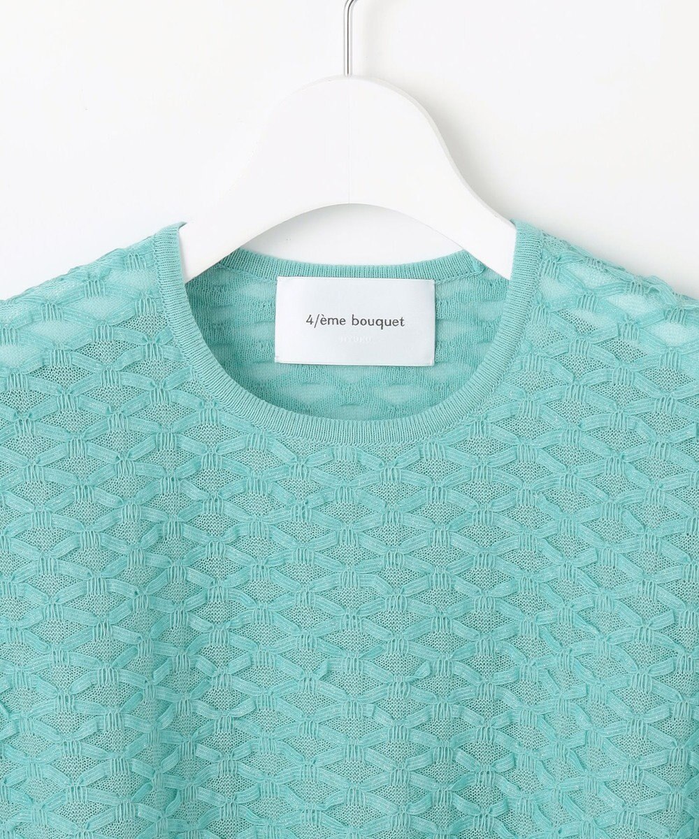 自由区 【カトリエムブーケ】Ruban tisse リボンフォルムプルオーバー 