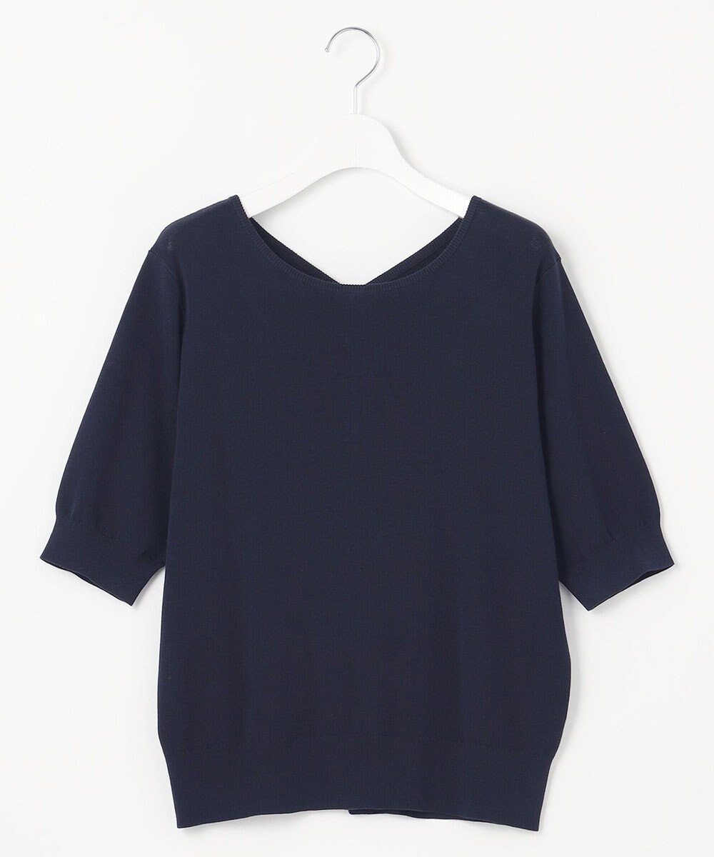 自由区 【WEB限定・洗える・XSサイズあり】ハイツイストコットンアセテートニットセットアップ ワンピース 